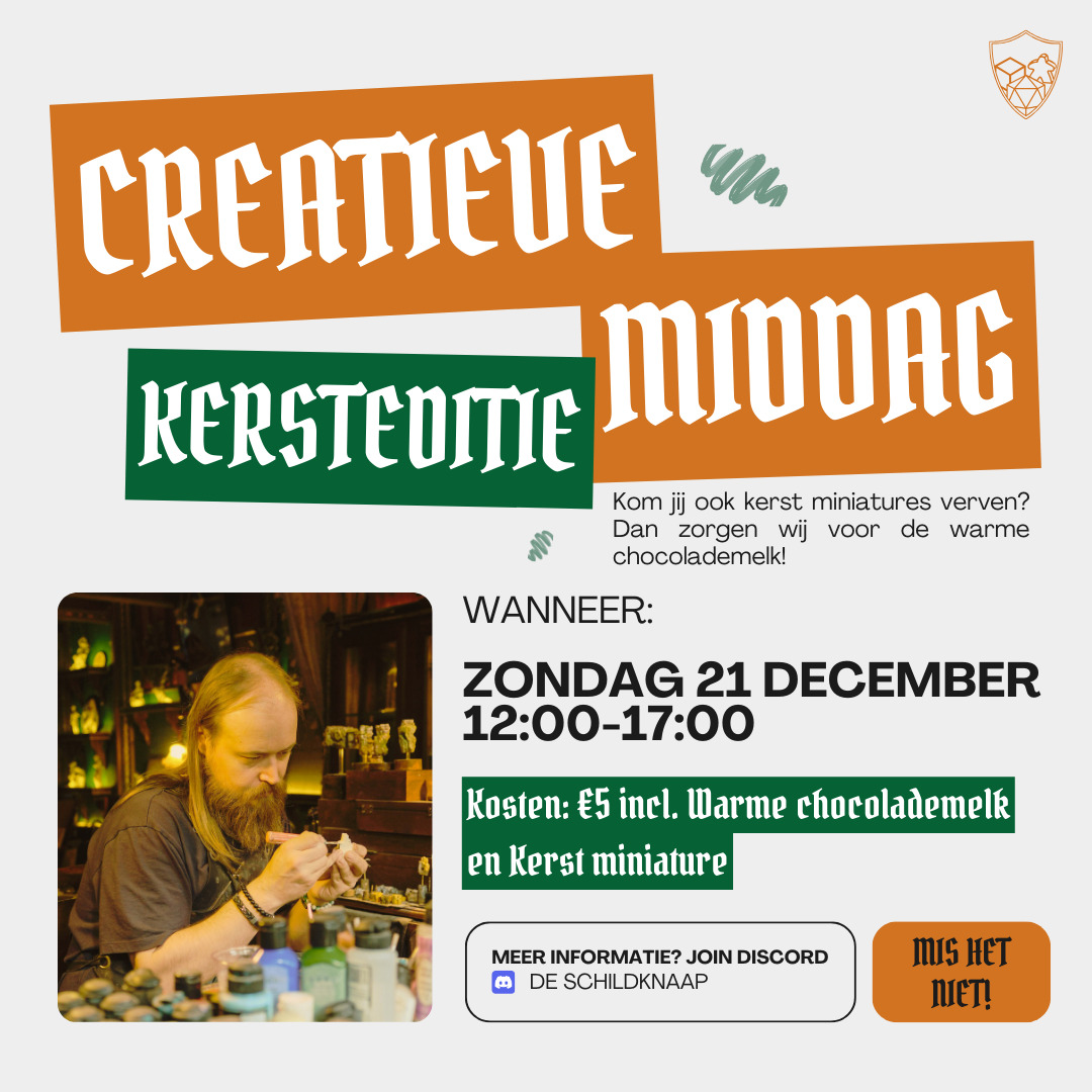 Creatieve Middag Kersteditie