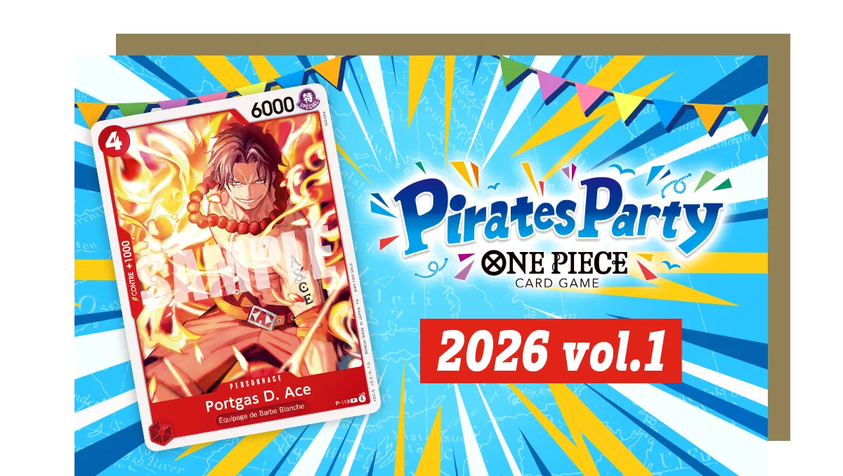 ONE PIECE CARD GAME Pirates Party 2026 Vol.1